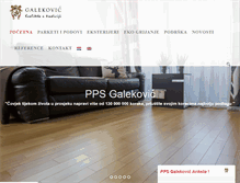 Tablet Screenshot of pps-galekovic.hr
